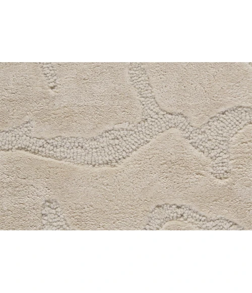 Feizy MALI 8629F IN IVORY 3' 6" x 5' 6" Area Rug