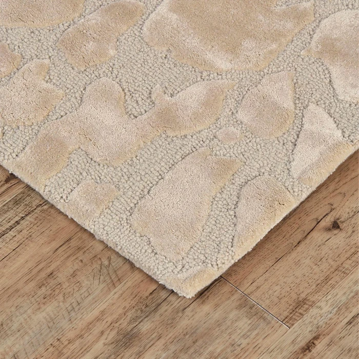 Feizy MALI 8629F IN IVORY 3' 6" x 5' 6" Area Rug