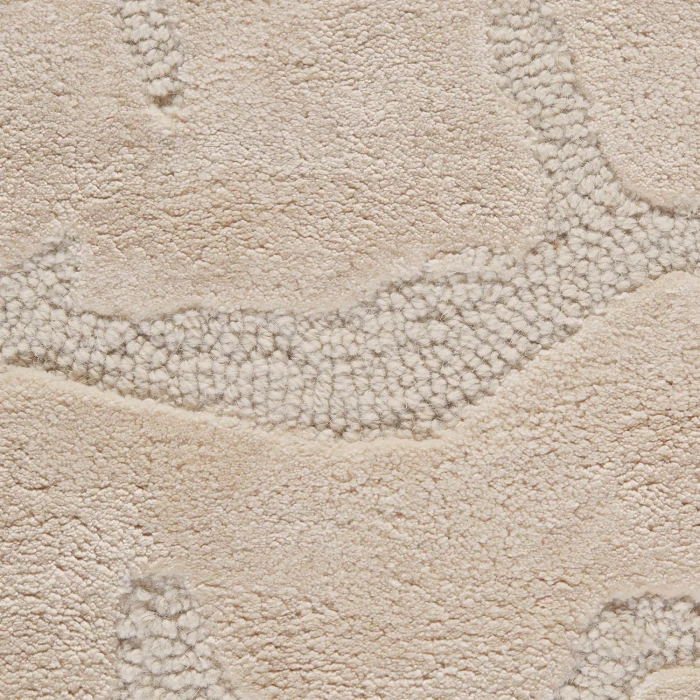Feizy MALI 8629F IN IVORY 3' 6" x 5' 6" Area Rug