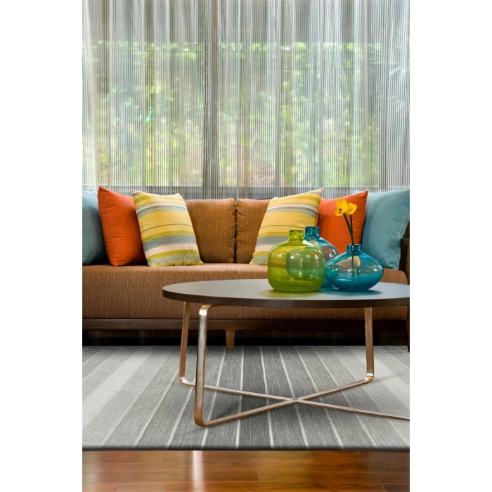 Feizy SANTINO 0562F IN LIGHT GRAY 5' x 8' Area Rug