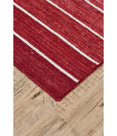Feizy SANTINO 0562F IN RED 5' x 8' Area Rug