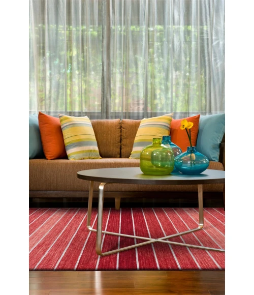 Feizy SANTINO 0562F IN RED 5' x 8' Area Rug