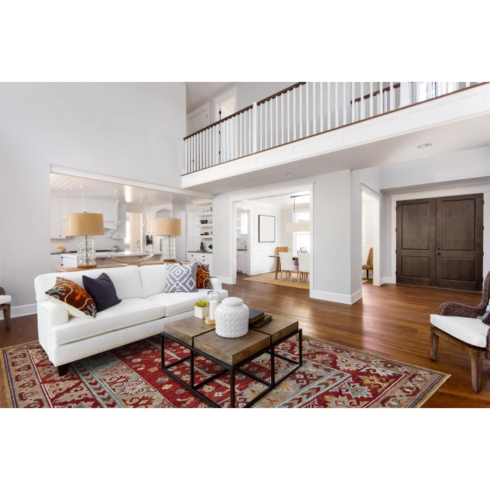 Feizy PIRAJ 6451F IN RED/RED 2' x 3' Sample Area Rug