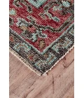 Feizy PIRAJ 6452F IN RUST/AQUA 2' x 3' Sample Area Rug