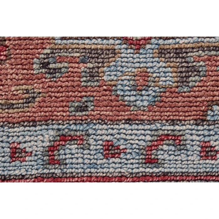Feizy PIRAJ 6452F IN RUST/AQUA 5' 6" x 8' 6" Area Rug