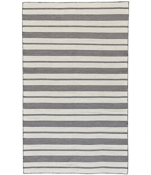 Feizy DUPRINE 0560F IN BLACK 4' x 6' Area Rug