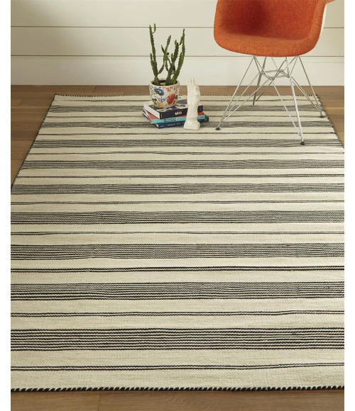 Feizy DUPRINE 0560F IN BLACK 4' x 6' Area Rug
