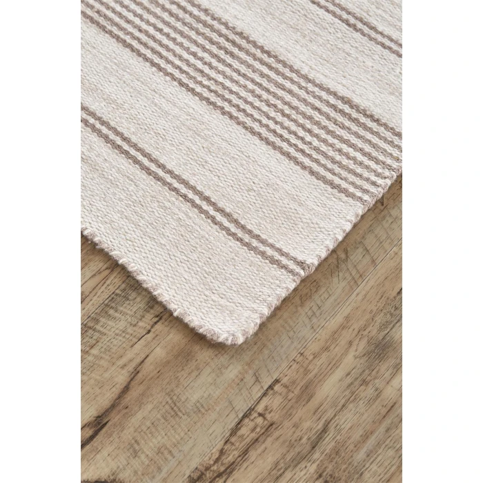 Feizy DUPRINE 0560F IN MUSHROOM 4' x 6' Area Rug