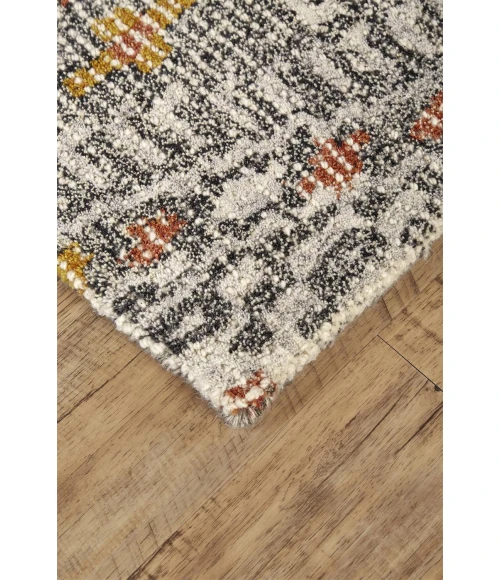 Feizy ARAZAD 8476F IN TANGERINE 8' X 11' Area Rug