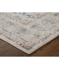 Feizy Pasha IVORY/BLUE PAS39M4F 7 ft. 10 in. X 10 ft. 3 in. Rectangle Rug