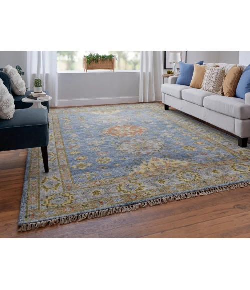 Feizy Fillmore BLUE FIL69CIF 3 ft. X 5 ft. Rectangle Rug