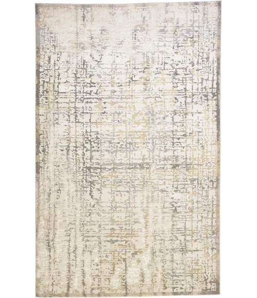 Feizy WALDOR 3683F IN BEIGE 1' 8" X 2' 10" Sample Area Rug