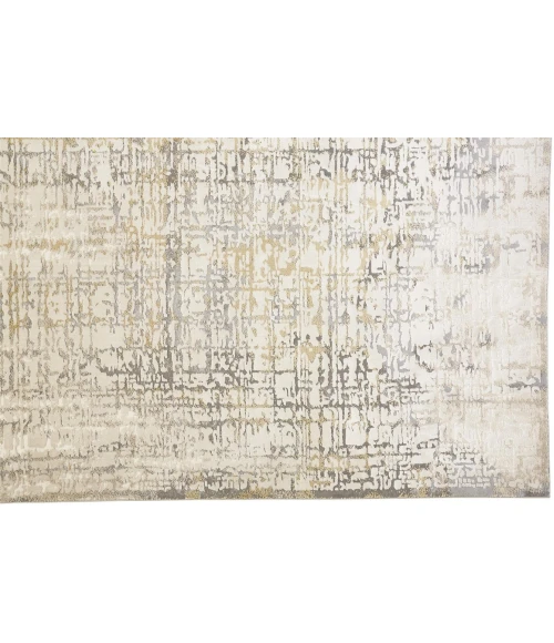 Feizy WALDOR 3683F IN BEIGE 1' 8" X 2' 10" Sample Area Rug
