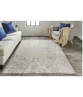 Feizy WALDOR 3683F IN BEIGE 1' 8" X 2' 10" Sample Area Rug