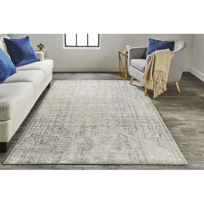 Feizy WALDOR 3683F IN BEIGE 5' x 8' Area Rug