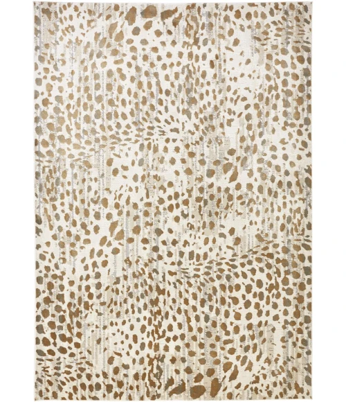 Feizy WALDOR 3837F IN BEIGE 2' 10" X 7' 10" Runner Area Rug