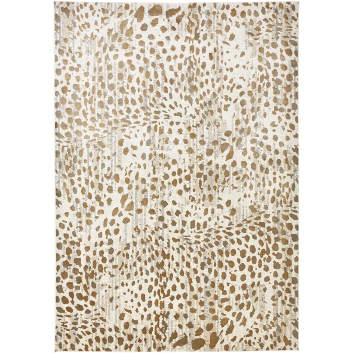 Feizy WALDOR 3837F IN BEIGE 1' 8" X 2' 10" Sample Area Rug