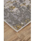 Feizy WALDOR 3969F IN GOLD/STERLING 1' 8" X 2' 10" Sample Area Rug