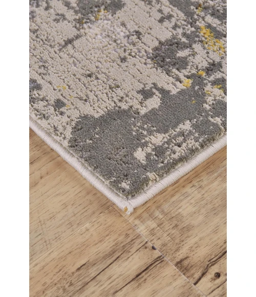 Feizy WALDOR 3970F IN GOLD/BIRCH 2' 10" X 7' 10" Runner Area Rug