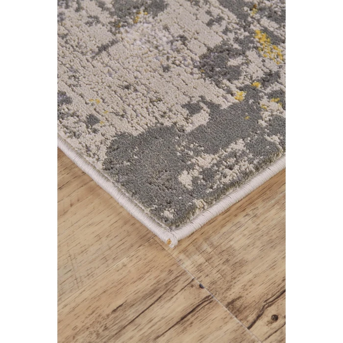 Feizy WALDOR 3970F IN GOLD/BIRCH 5' x 8' Area Rug
