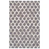 Feizy Fannin 0752F GRAY/ASPHALT Area Rug 5 ft. X 8 ft. Rectangle