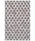 Feizy FANNIN 0752F IN GRAY/ASPHALT 5' x 8' Area Rug