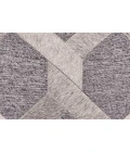 Feizy FANNIN 0752F IN GRAY/ASPHALT 5' x 8' Area Rug
