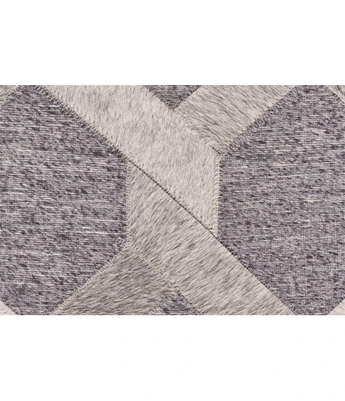 Feizy FANNIN 0752F IN GRAY/ASPHALT 5' x 8' Area Rug