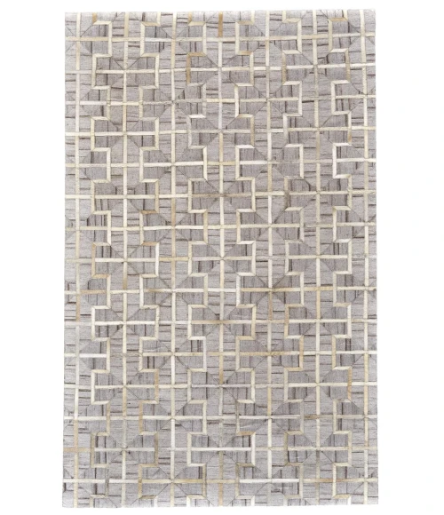 Feizy FANNIN 0756F IN IVORY/SAND 2' x 3' Sample Area Rug