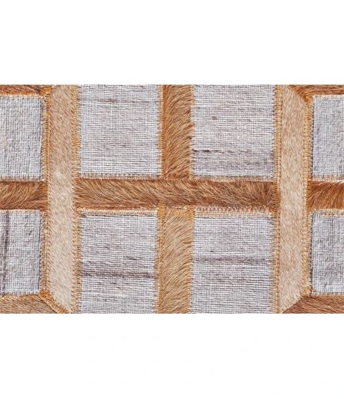Feizy FANNIN 0756F IN SUDAN/SLATE 5' x 8' Area Rug