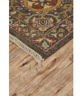 Feizy AMHERST 0758F IN CHARCOAL 2' x 3' Sample Area Rug