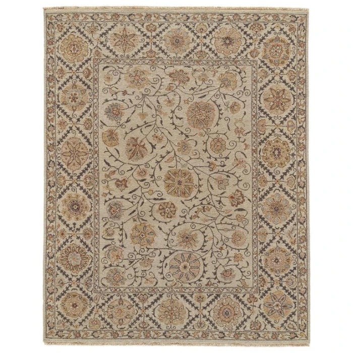 Feizy AMHERST 0759F IN LIGHT GRAY 8' 6" x 11' 6" Area Rug