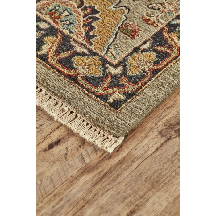 Feizy AMHERST 0760F IN SAGE 2' x 3' Sample Area Rug