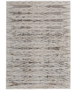Feizy Vancouver BEIGE/BROWN VNR39NTF 6 ft. 7 in. X 9 ft. 6 in. Rectangle Rug