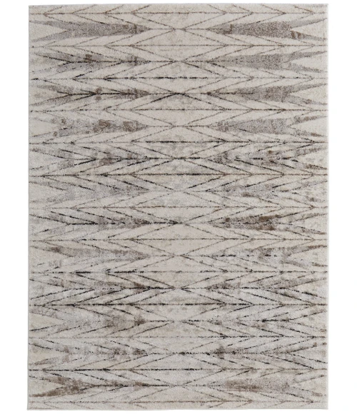 Feizy Vancouver BEIGE/BROWN VNR39NTF 4 ft. X 6 ft. Rectangle Rug