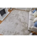 Feizy Prasad IVORY/BEIGE 67039NAF 8 ft. X 11 ft. Rectangle Rug