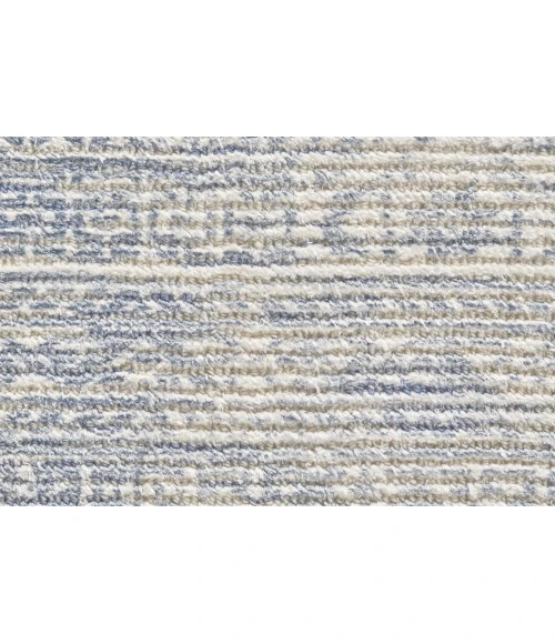 Feizy REAGAN 8686F IN BLUE 2' x 3' Sample Area Rug