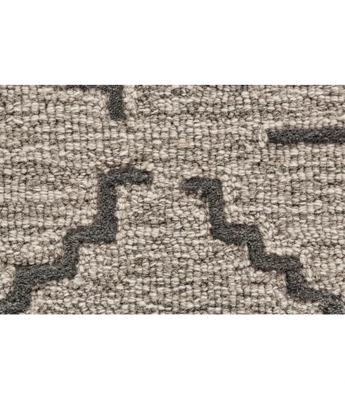 Feizy ENZO 8732F IN CHARCOAL/GRAY 5' x 8' Area Rug