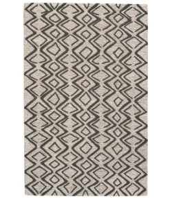 Feizy Enzo 8733F CHARCOAL/TAUPE Area Rug 3 ft. 6 X 5 ft. 6 Rectangle