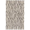Feizy Enzo 8734F BLACK/TAUPE Area Rug 2 ft. 6 X 8 ft. Rectangle