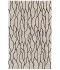 Feizy ENZO 8734F IN BLACK/TAUPE 2' x 3' Sample Area Rug