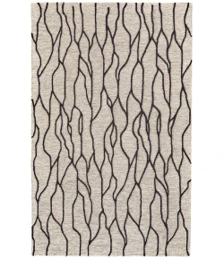 Feizy Enzo 8734F BLACK/TAUPE Area Rug 2 ft. X 3 ft.