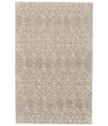 Feizy ENZO 8735F IN IVORY/TAUPE 2' 6" x 8' Runner Area Rug