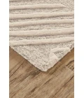 Feizy ENZO 8737F IN IVORY/NATURAL 3' 6" x 5' 6" Area Rug