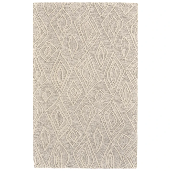 Feizy ENZO 8738F IN IVORY/NATURAL 2' x 3' Sample Area Rug