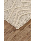 Feizy ENZO 8738F IN IVORY/NATURAL 8' X 11' Area Rug