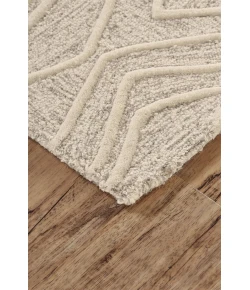 Feizy Enzo 8738F IVORY/NATURAL Area Rug 8 ft. X 11 ft. Rectangle