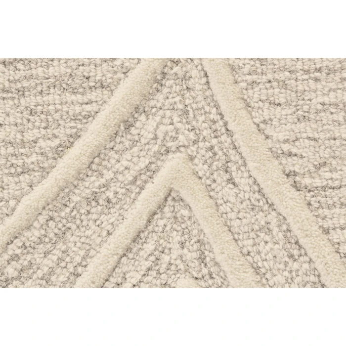 Feizy ENZO 8738F IN IVORY/NATURAL 2' x 3' Sample Area Rug