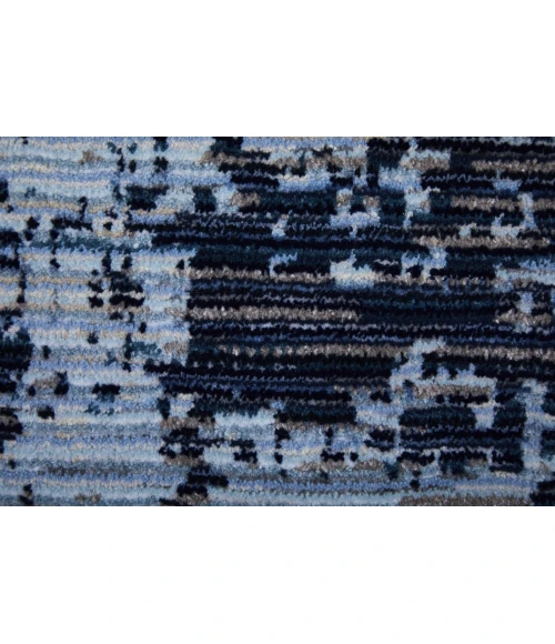 Feizy Sonora Blue/Black SNR39PLF 9 ft. 0 in. X 12 ft. 8 in. Rect. Rug