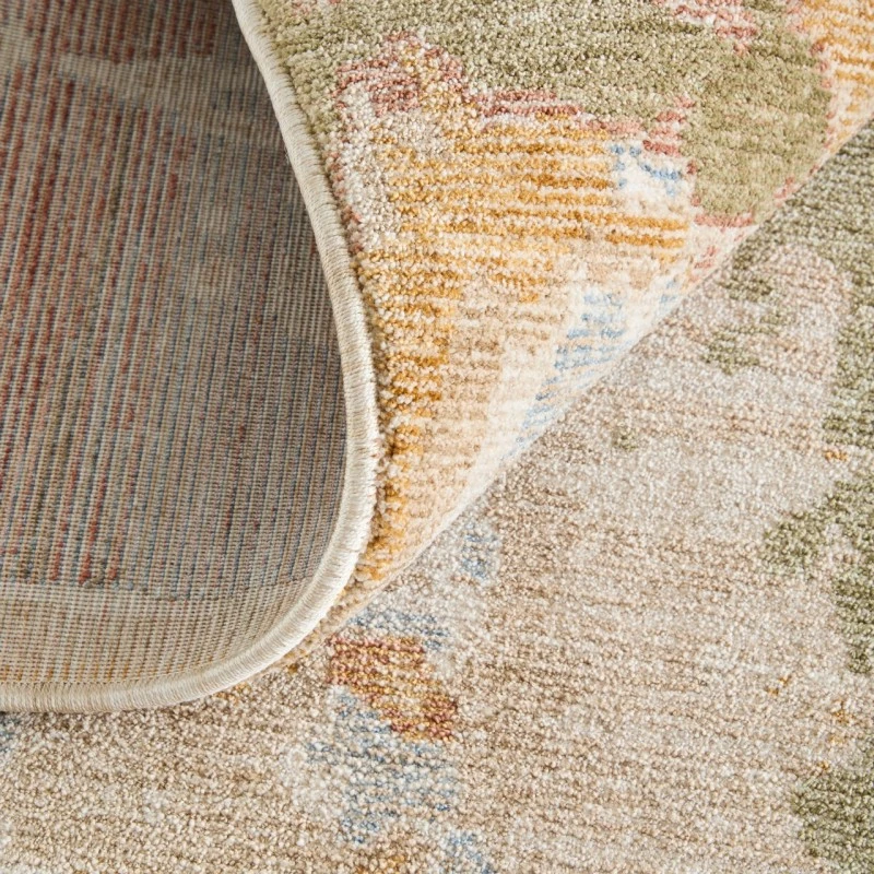 Feizy Pearson Ivory/Green/Tan PRS39SRF 2ft.6in. x 7ft.3in. Rect. Rug